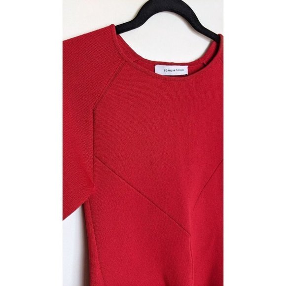 Scanlan Theodore Milano Crepe Knit Cylinder top size 8 - Picture 6 of 7